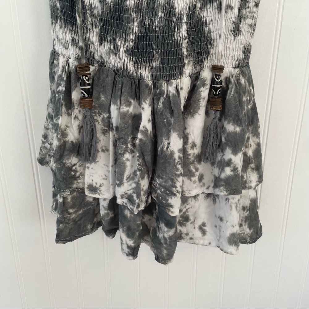 OCEANIA Gypsy Dress by Skemo - Dark Grey Tie Dye Medium - Picture 12 of 14